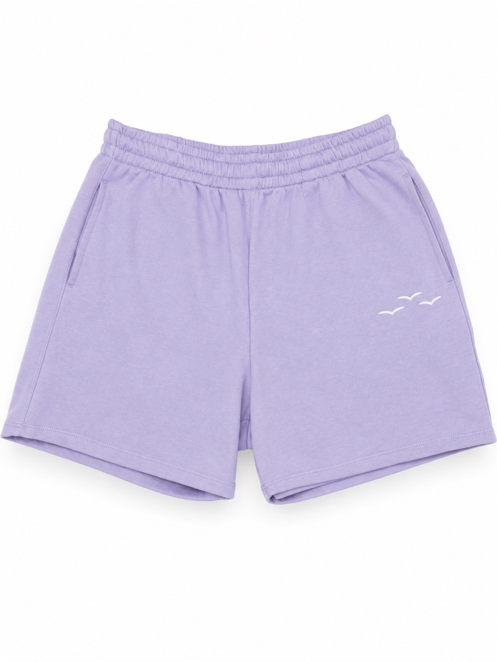 LazyPants Lavender Sweat Shorts Women’s S Purple Lounge Casual NWOT